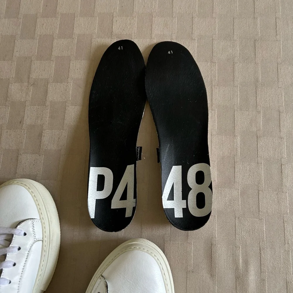 P448 Thea Perforated Platform Sneakers